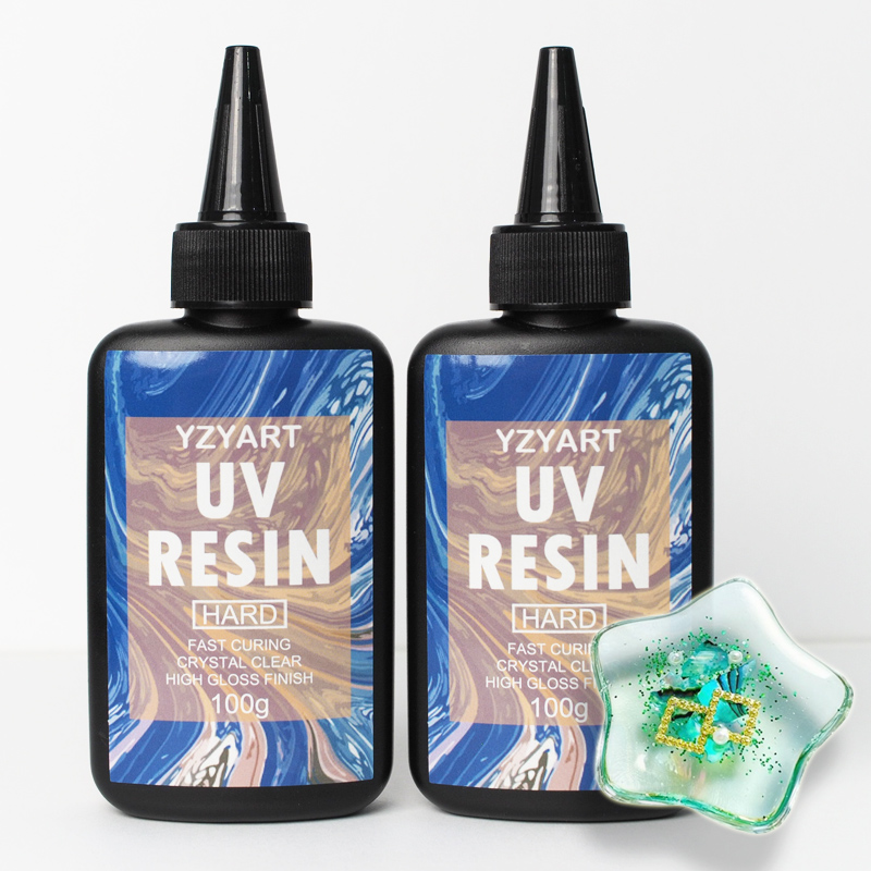 Resin Jewelry Kit - Upgraded UV Resin Hard Starter Hard