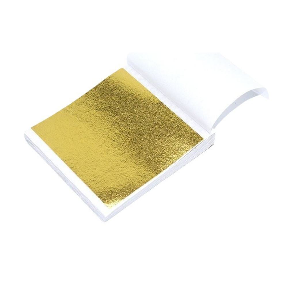 Gold Foil Flakes - Resin Casting Metallic Foil Paper 9x9cm