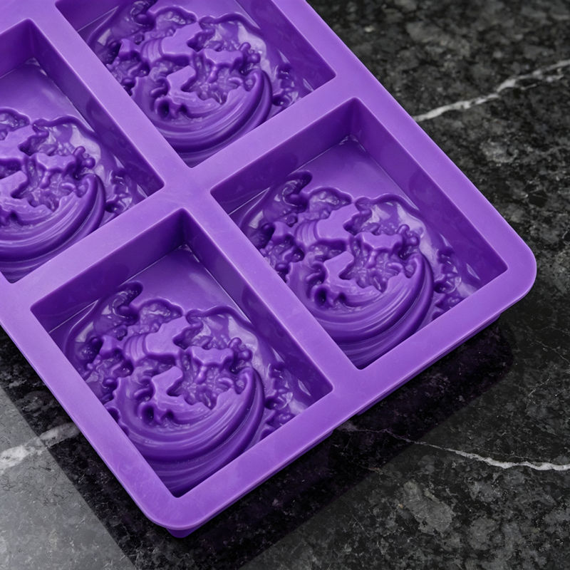 2PCS/4PCS 4-Cavity Ocean Wave  - Resin Ocean Wave Mold ulasan dan harga