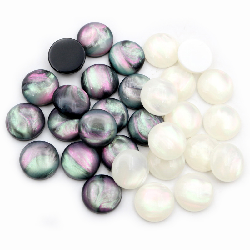 40pcs 8mm 10mm 12mm Round Resi - Resin Craft Projects ulasan dan harga