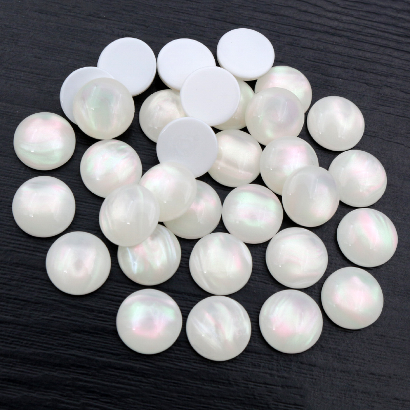40pcs 8mm 10mm 12mm Round Resi - Resin Craft Projects ulasan dan harga