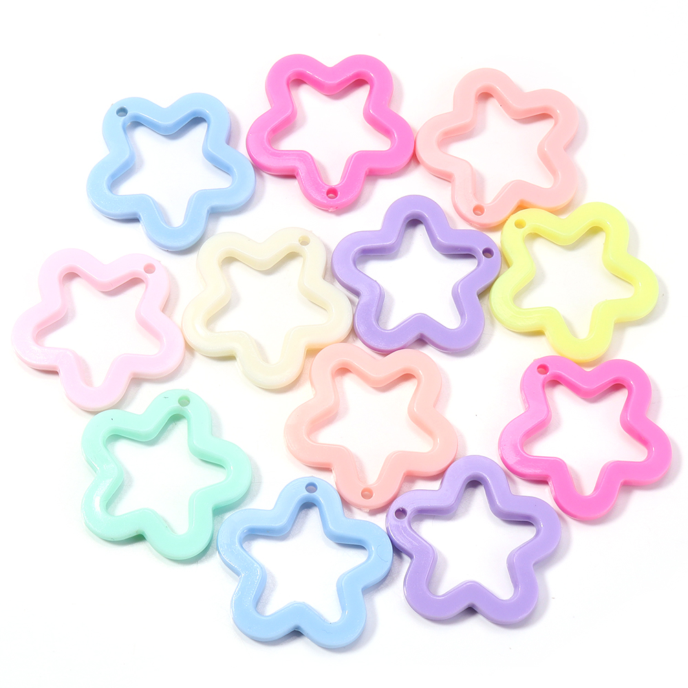 30pcs/lot Colorful Acrylic Sta - Resin Craft Projects ulasan dan harga