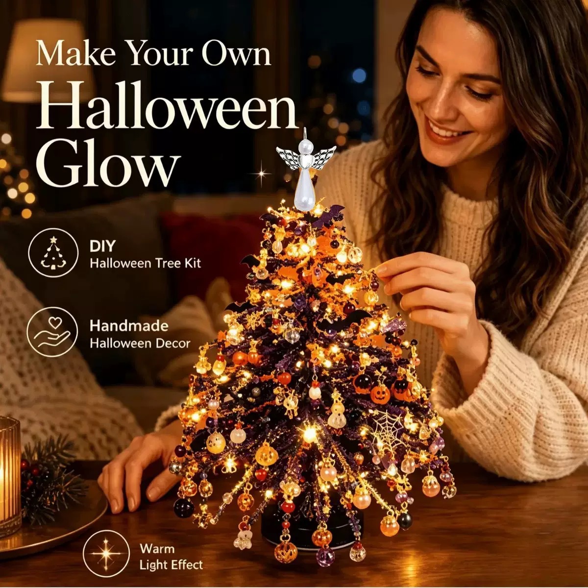 Multi‑Theme DIY Beaded Tree Cr - Resin Crafts Diy ulasan dan harga