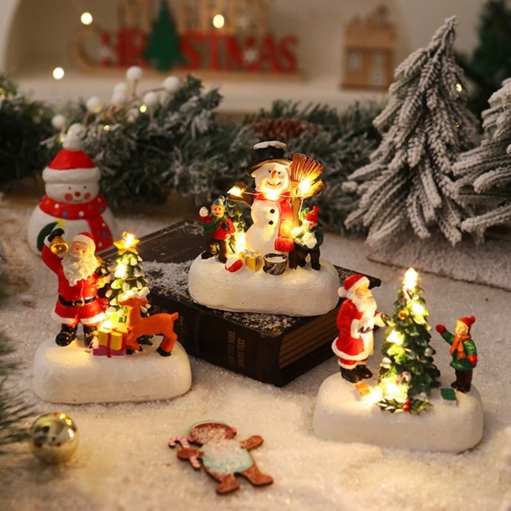 Fashion Resin Christmas Villag - Resin Crafts ulasan dan harga