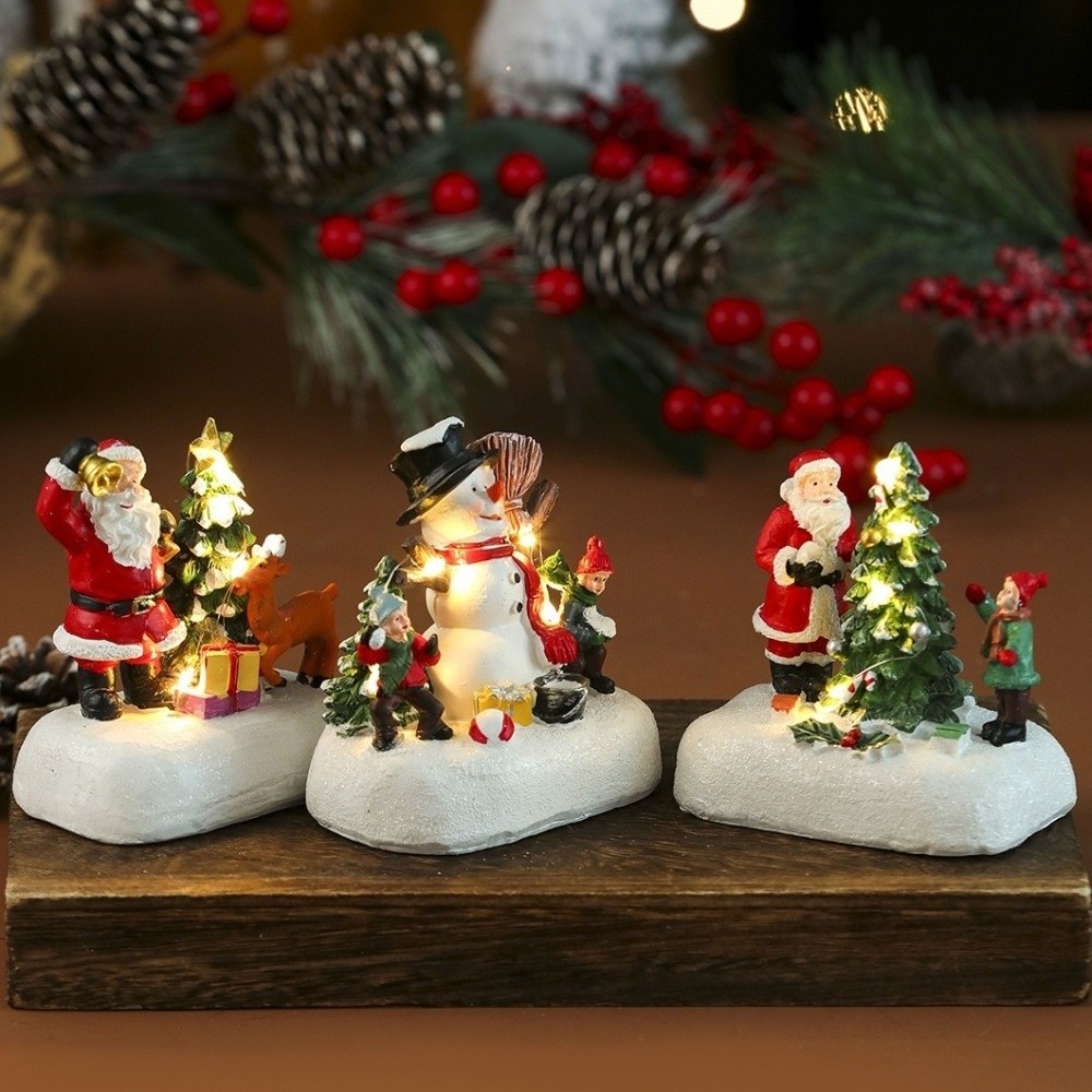 Fashion Resin Christmas Villag - Resin Crafts ulasan dan harga