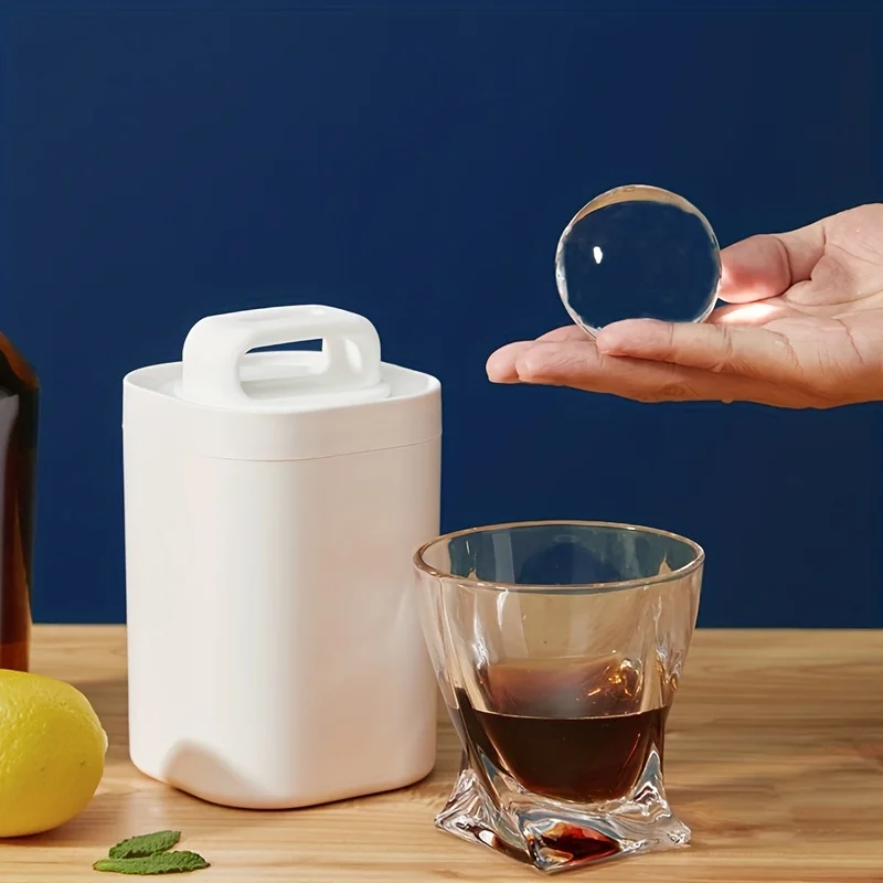 Ice Cube Mold, Transparent Lar - Silicone Mold Tray ulasan dan harga