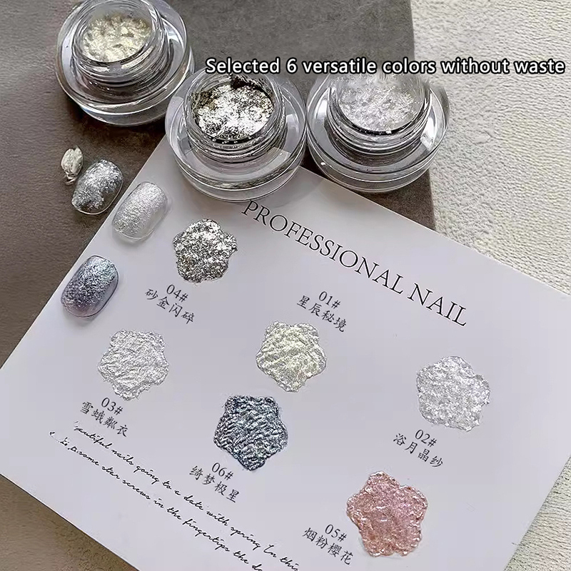 Delicate Metal Gypsum Sand Pai - Gold Foil Flakes ulasan dan harga
