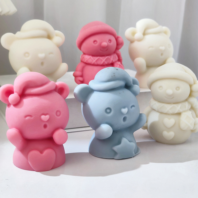 Christmas Snowman Silicone Mol - Resin Craft Ideas ulasan dan harga