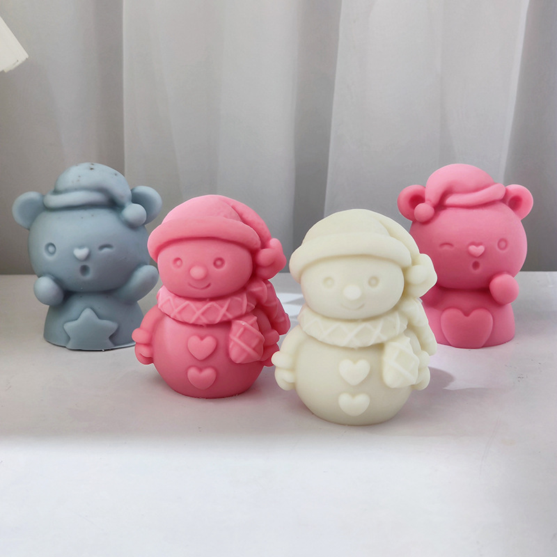 Christmas Snowman Silicone Mol - Resin Craft Ideas ulasan dan harga