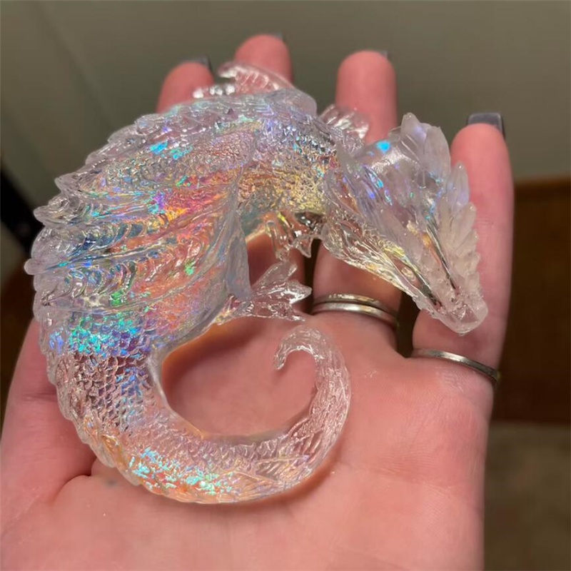 3 Styles Mirror Sleepy Dragon  - Resin Craft Supplies ulasan dan harga