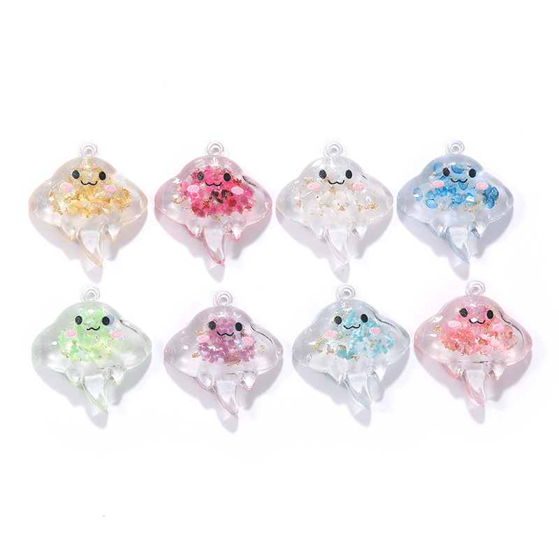10Pcs Luminous Manta Rays Resi - Resin Craft Projects ulasan dan harga