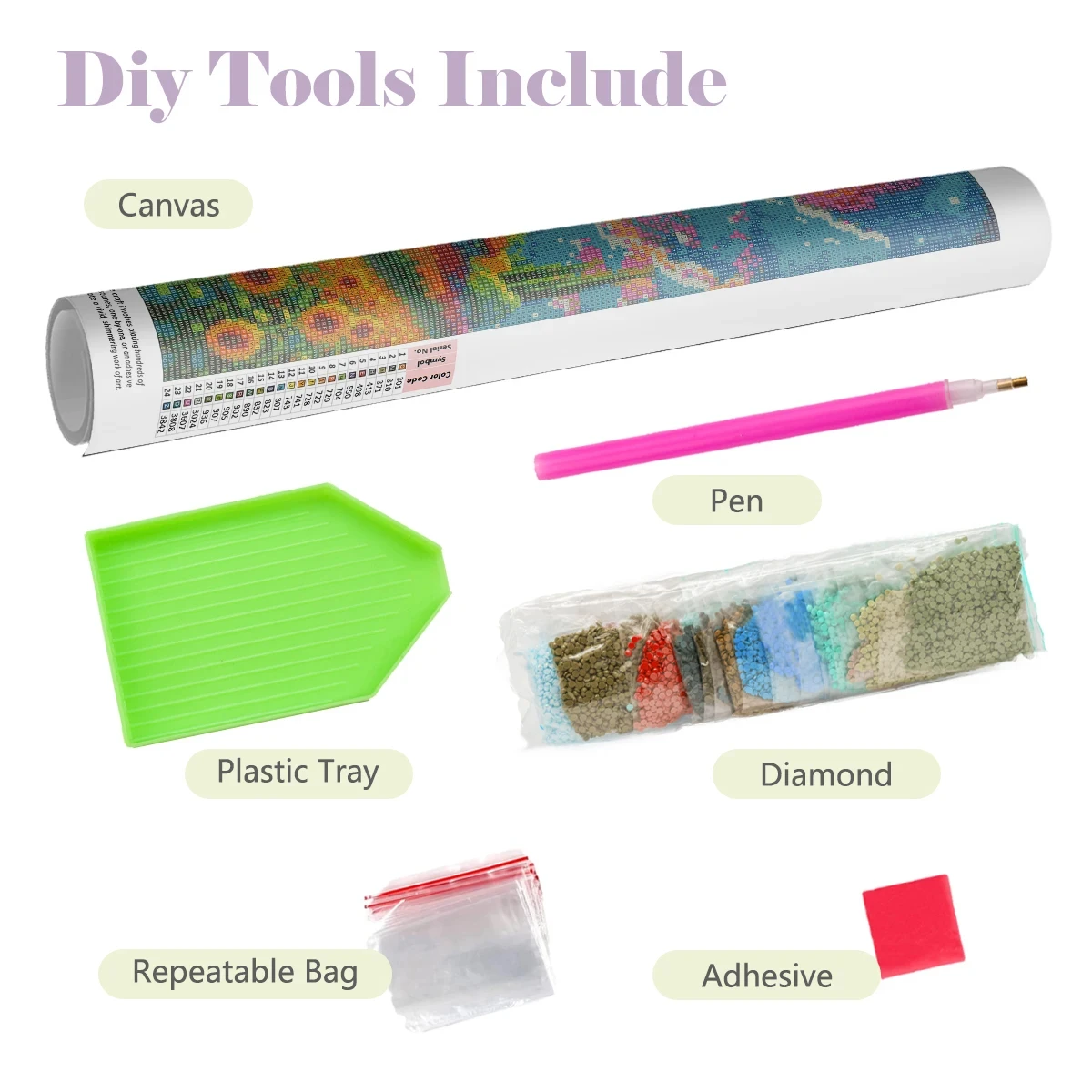 DIY Diamond Painting, Pixel St - Resin Craft Workshop ulasan dan harga