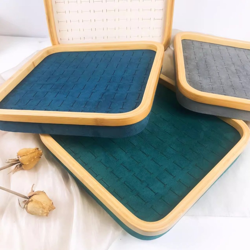 Solid Wood Ring Storage Tray C - Wood Ring Blank ulasan dan harga