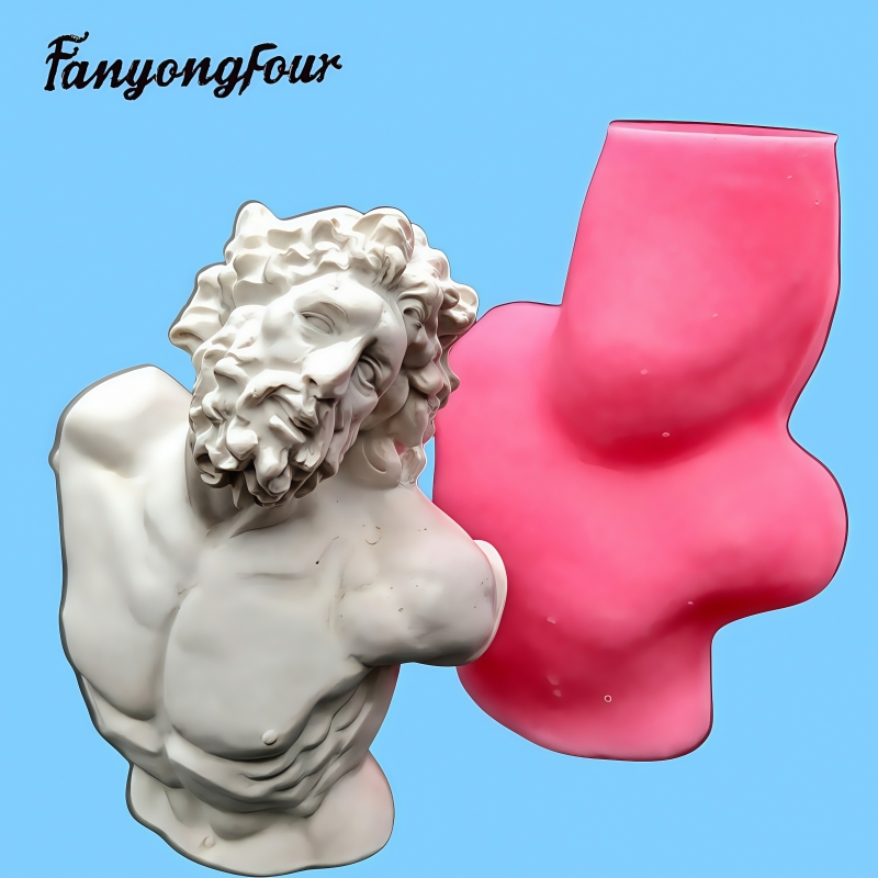 Laokong half body silicone mol - Resin Craft Ideas ulasan dan harga