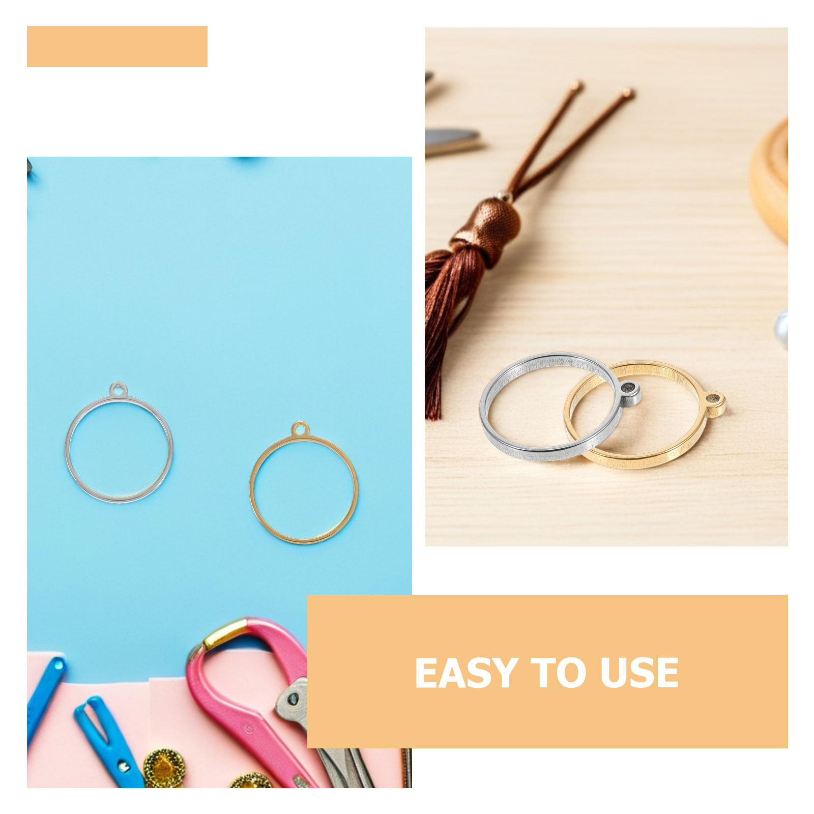 12Pcs Jewelry Making Bezel Bla - Resin Crafts Diy ulasan dan harga