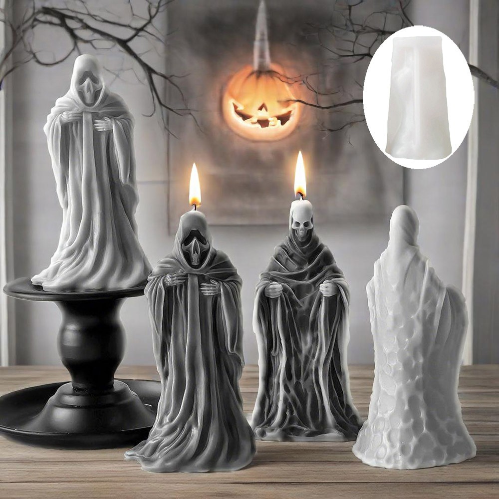 3D Skeleton Scent Candle Silic - Resin Craft Ideas ulasan dan harga