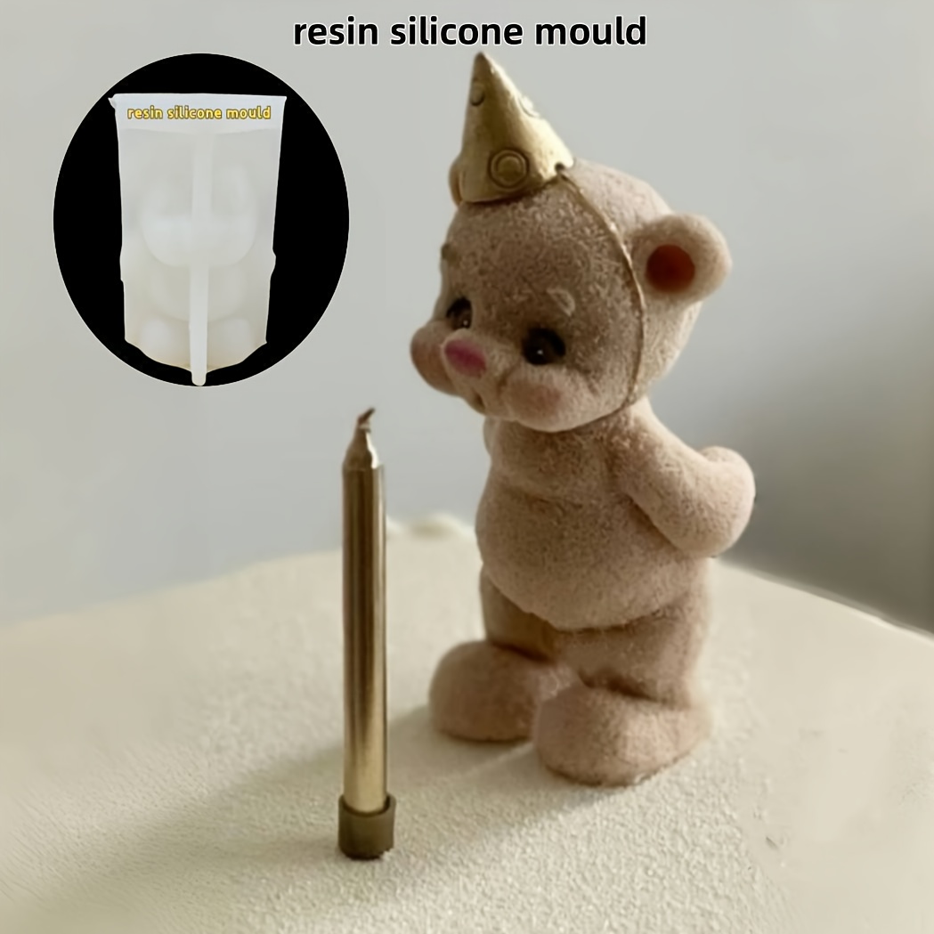 DNEJIU Cute Bear Silicone Mold - Resin Craft Supplies ulasan dan harga
