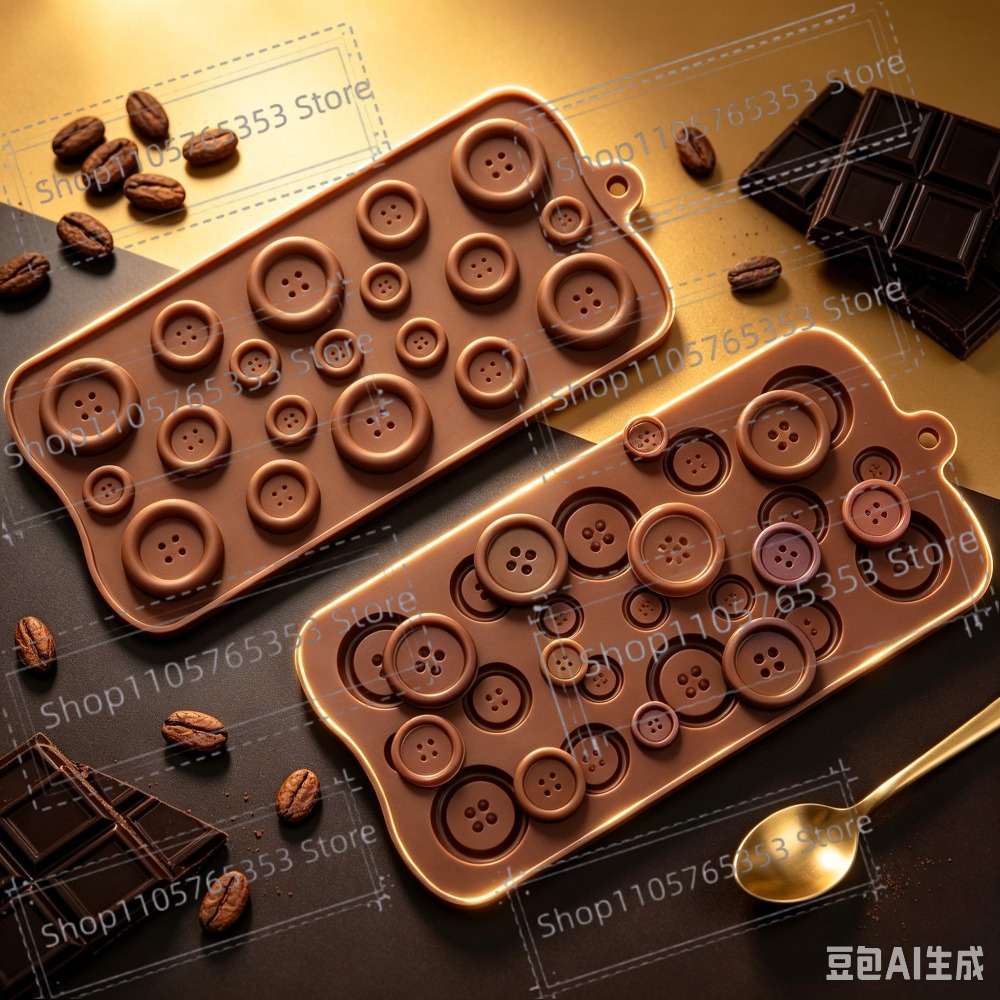 2026 Chocolate Mold Tray Butto - Silicone Mold Tray ulasan dan harga