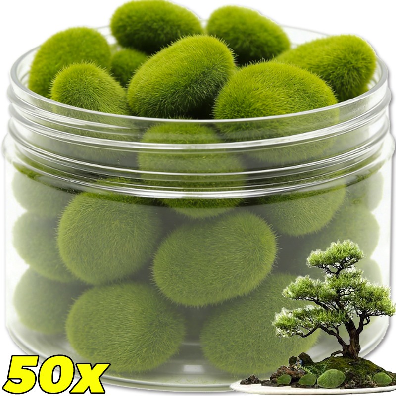 50/5PCS Artificial Foam Moss R - Terrarium Moss Art ulasan dan harga