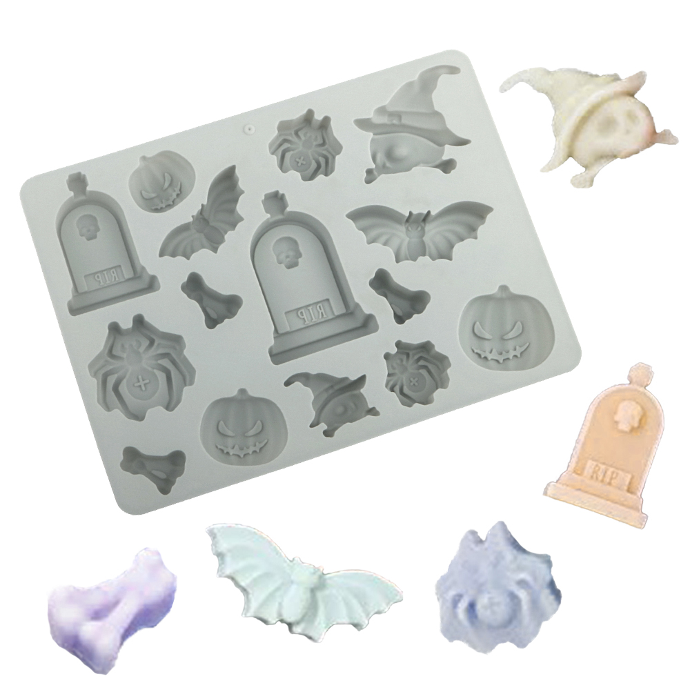 Halloween Element Tombstone Sp - Silicone Mold Tray ulasan dan harga