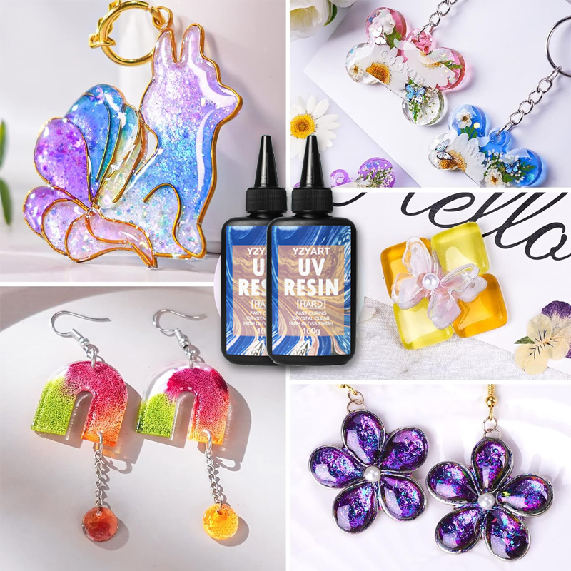 Upgraded UV Resin Hard Starter - Resin Jewelry Kit ulasan dan harga
