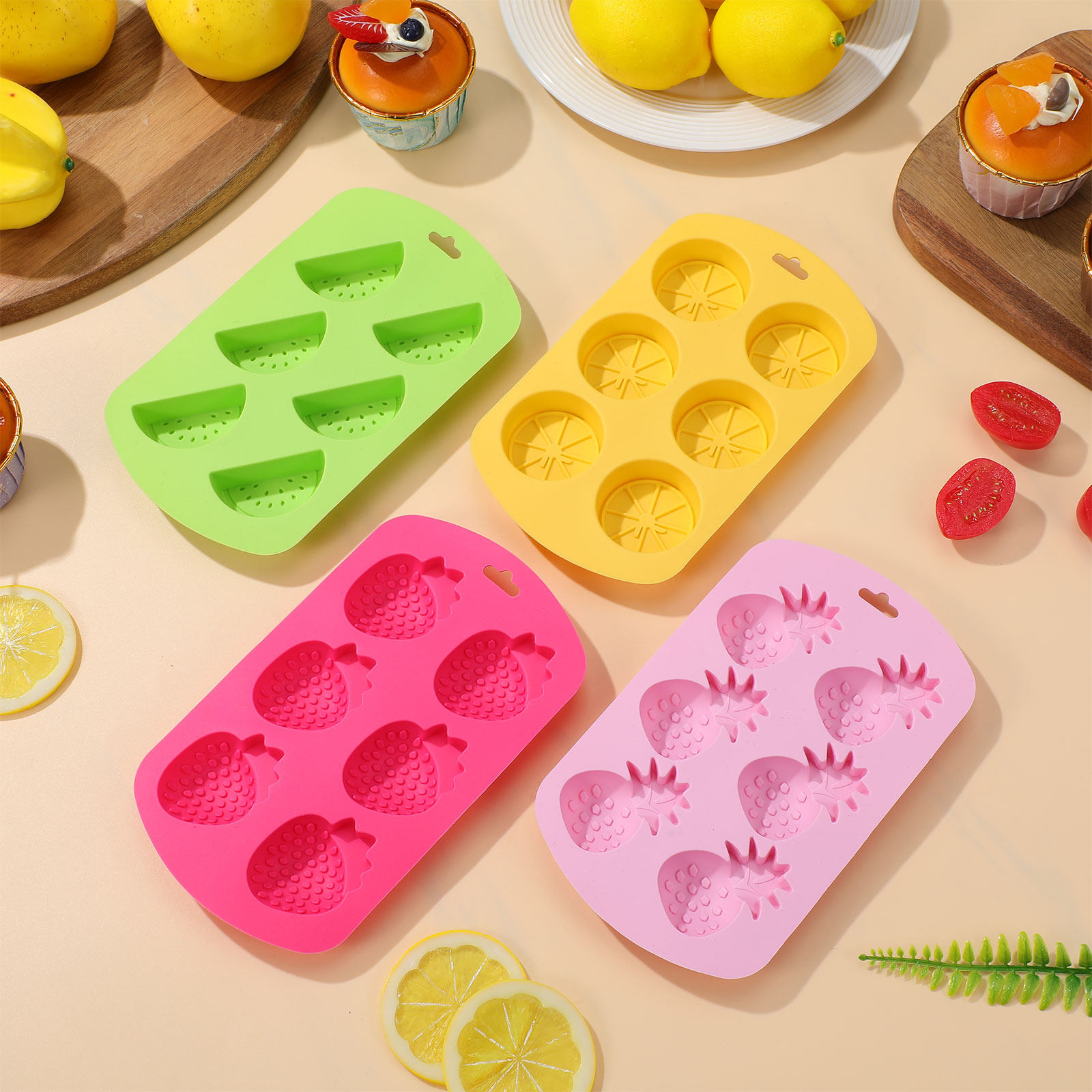 4Pcs Silicone Chocolate Mold F - Silicone Mold Tray ulasan dan harga