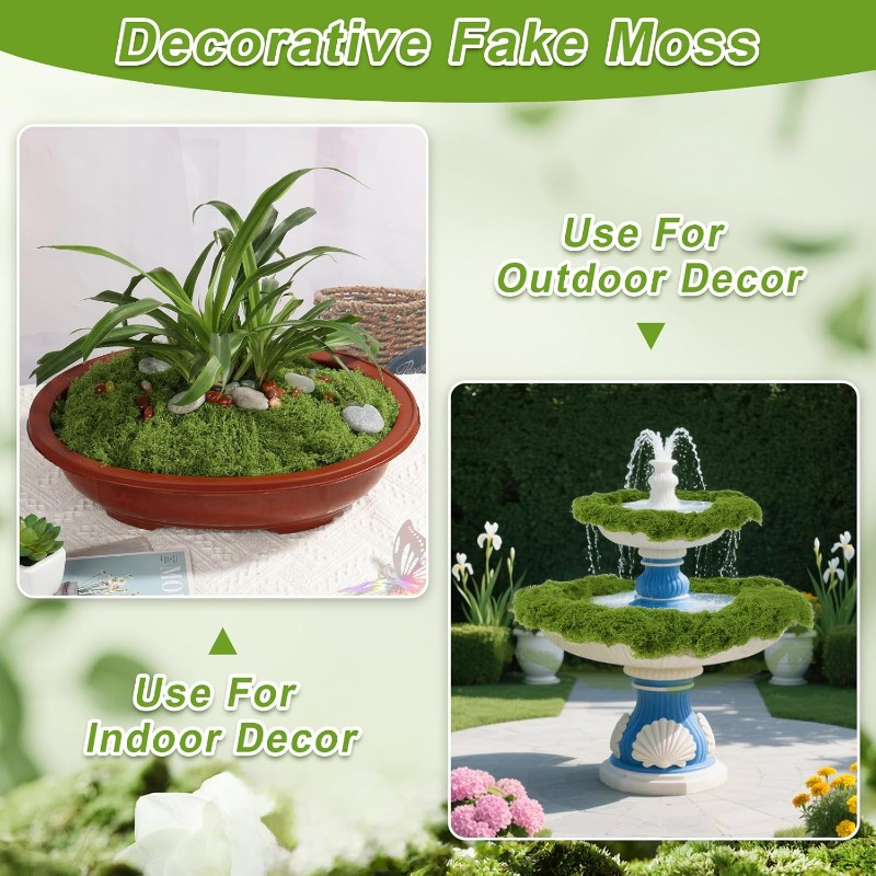 Artificial Green Plants Eterna - Terrarium Moss Art ulasan dan harga